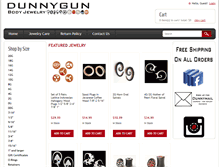 Tablet Screenshot of dunnygun.com